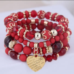 red bracelet